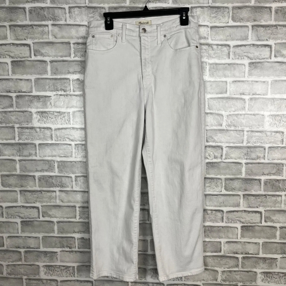 Madewell Slim Wide Leg Crop Jeans